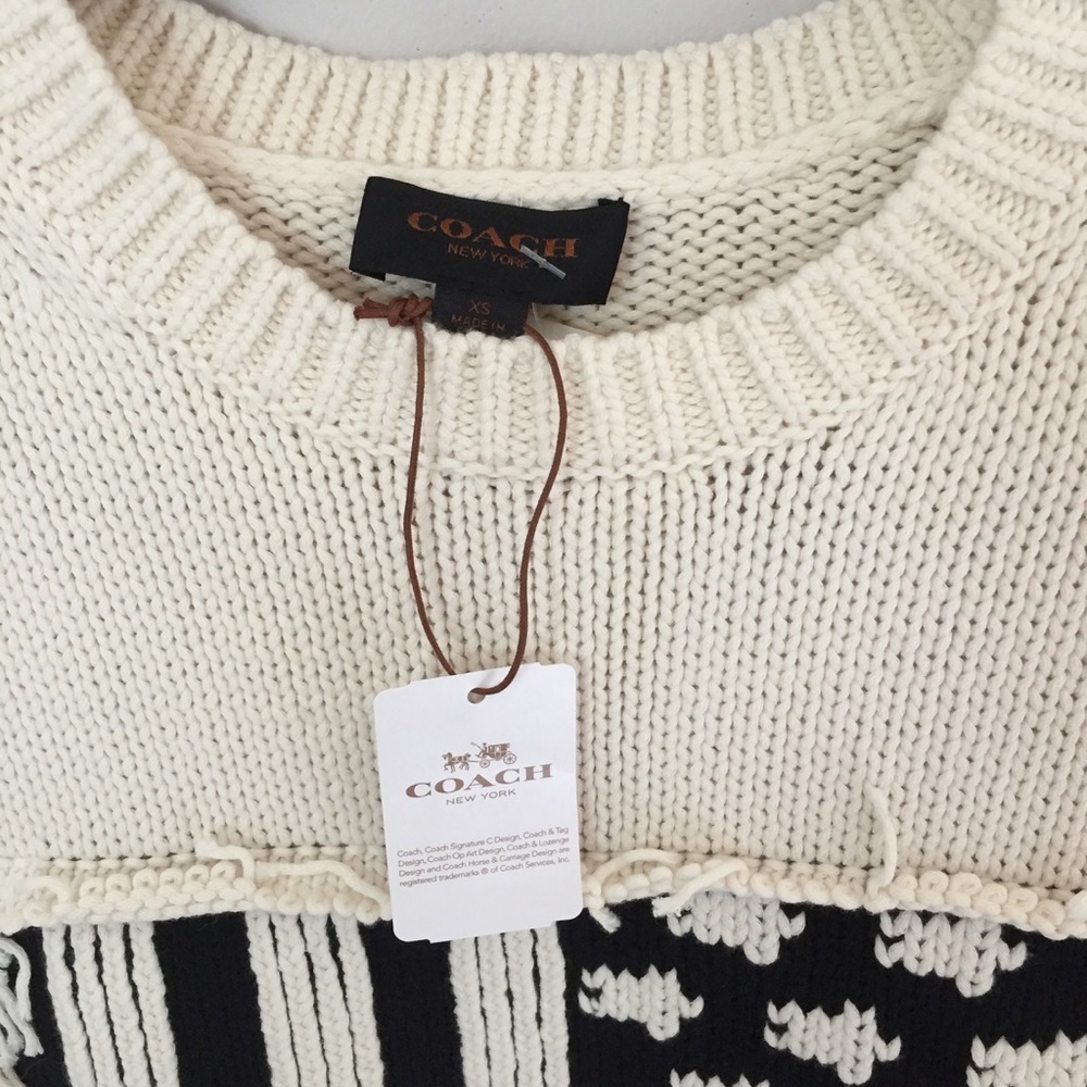 Coach sweater - Picture 7 of 7